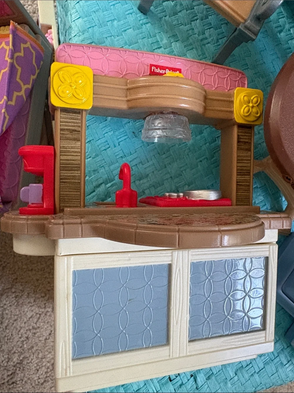 Fisher Price Vintage Loving Family Twin Nursery 14 piece